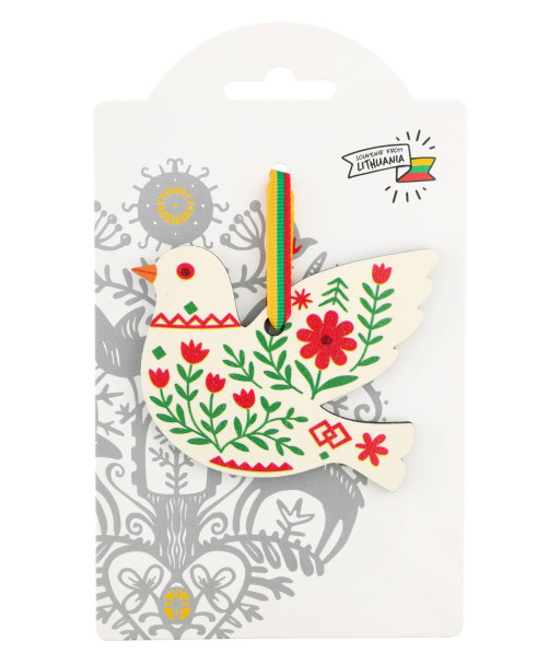 Pakabinama dekoracija balandis